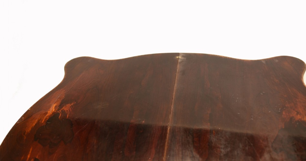Victorian Card Table Antique Games Tables Rosewood 1880 View XIII