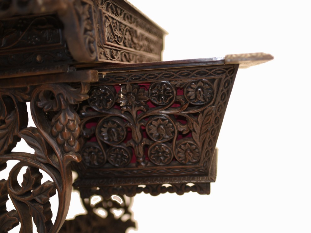 Antique Burmese Work Box  View XII