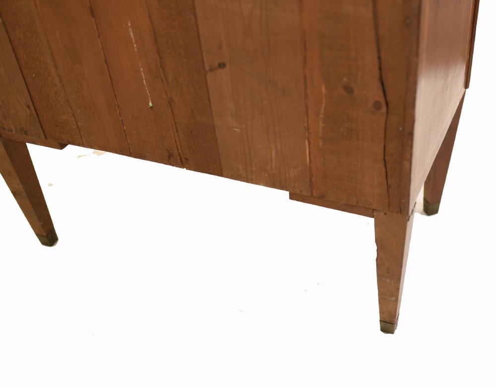 French Empire Commode Chest of Drawers - Antique with Marquetry Inlay View XI
