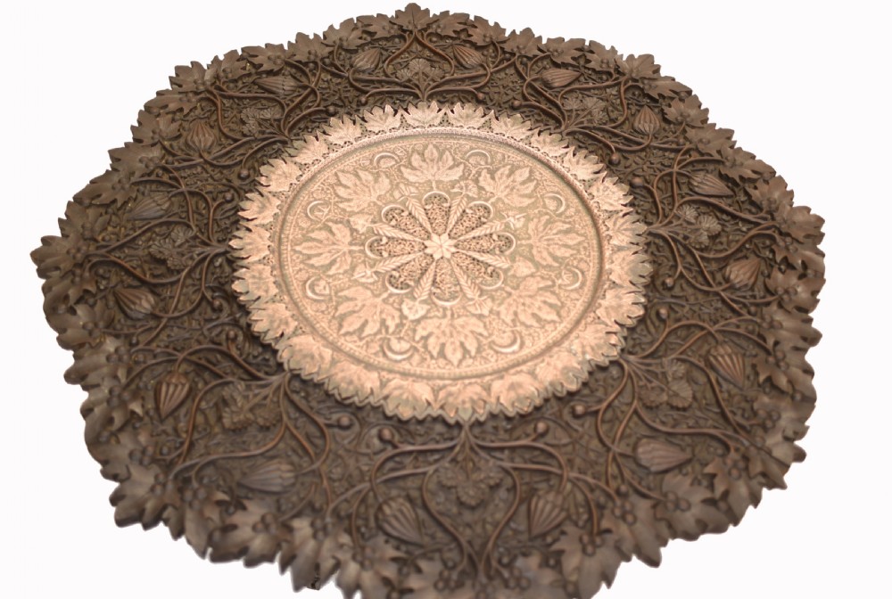 Goanese Side Table - Antique Carved Portugese Goan Furniture View III