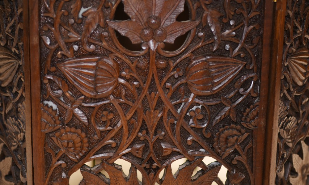 Goanese Side Table - Antique Carved Portugese Goan Furniture View IX