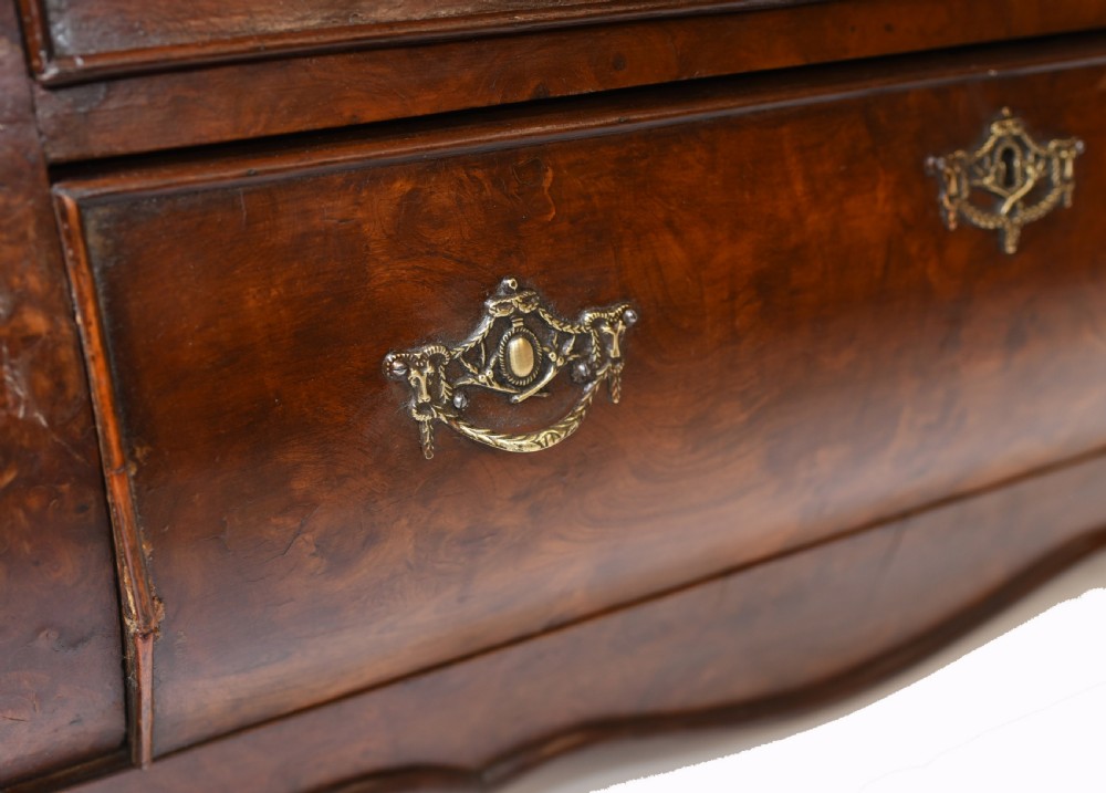 Dutch Bombe Commode Antique Chest of Drawers 1920 View IV