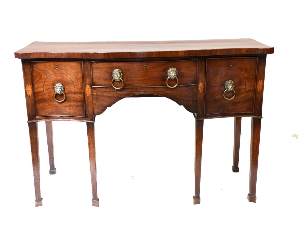 Georgian Sideboard Antique Mahogany Buffet Server 1780