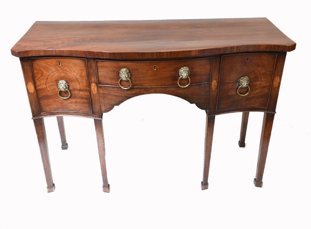 Georgian Sideboard Antique Mahogany Buffet Server 1780 View II