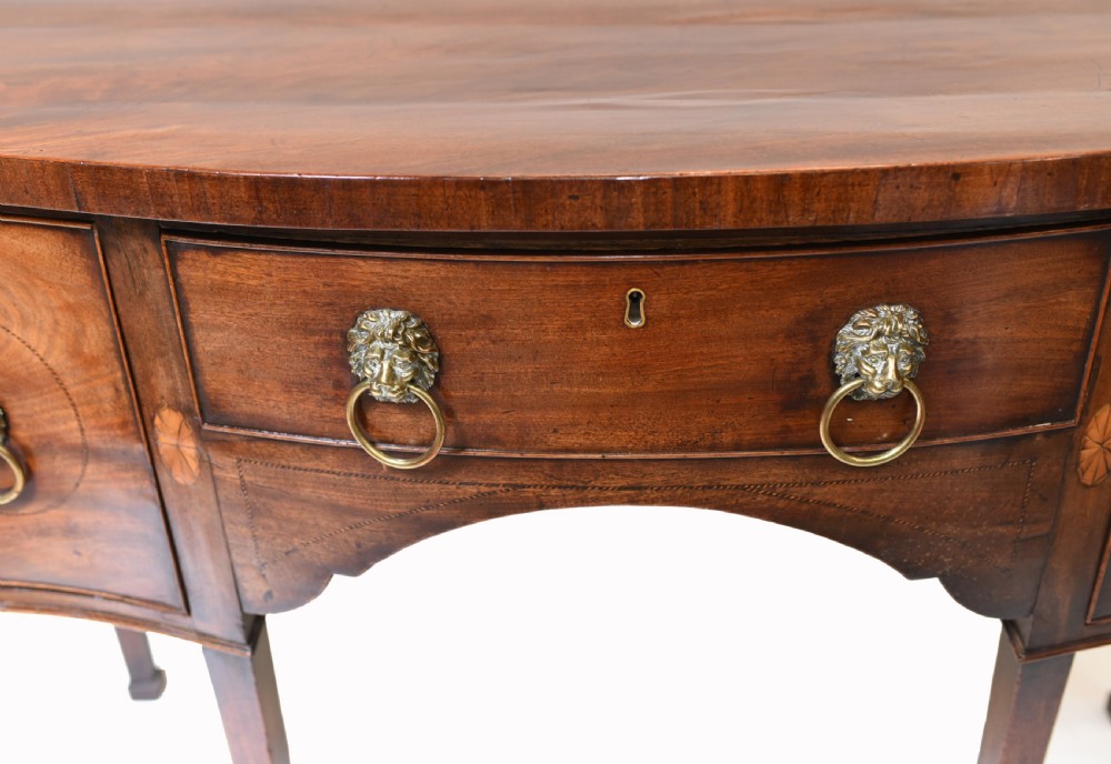 Georgian Sideboard Antique Mahogany Buffet Server 1780 View V