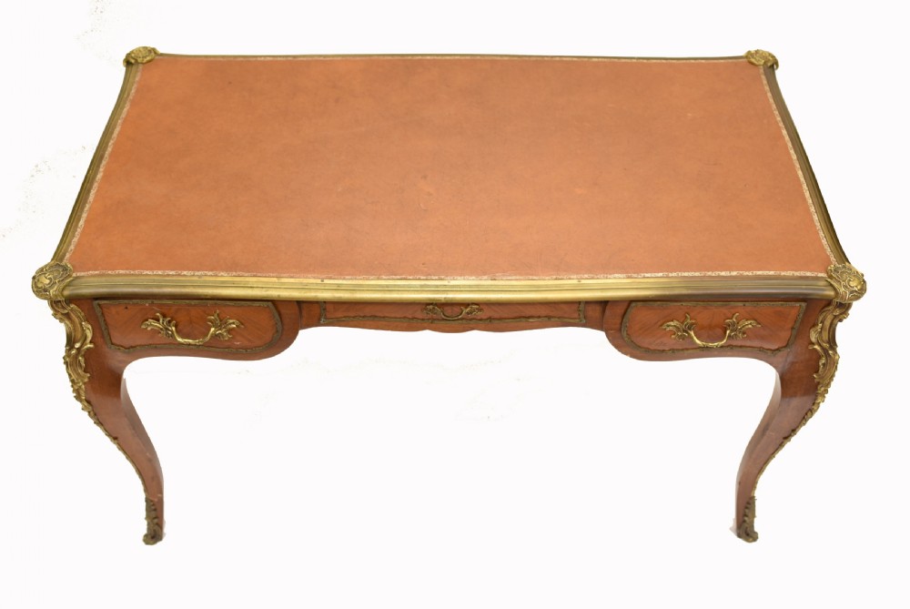 French Bureau Plat Desk Empire Interiors 1880 View III