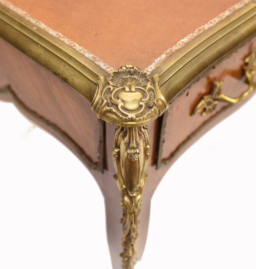 French Bureau Plat Desk Empire Interiors 1880 View V