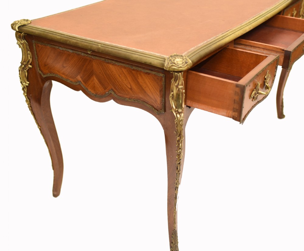 French Bureau Plat Desk Empire Interiors 1880 View VI