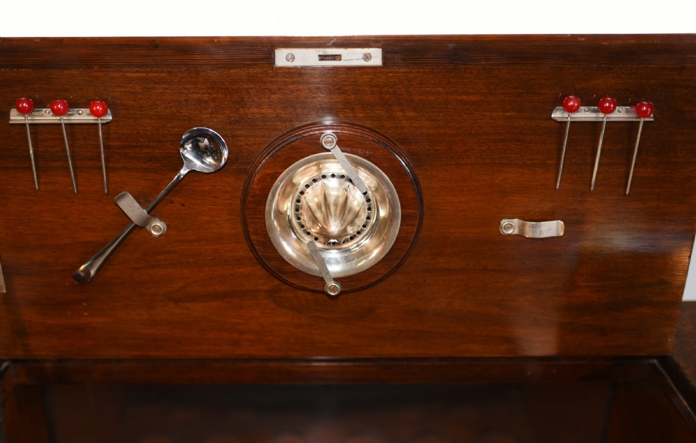 Vintage Art Deco Drinks Cabinet 1930s Furniture View V