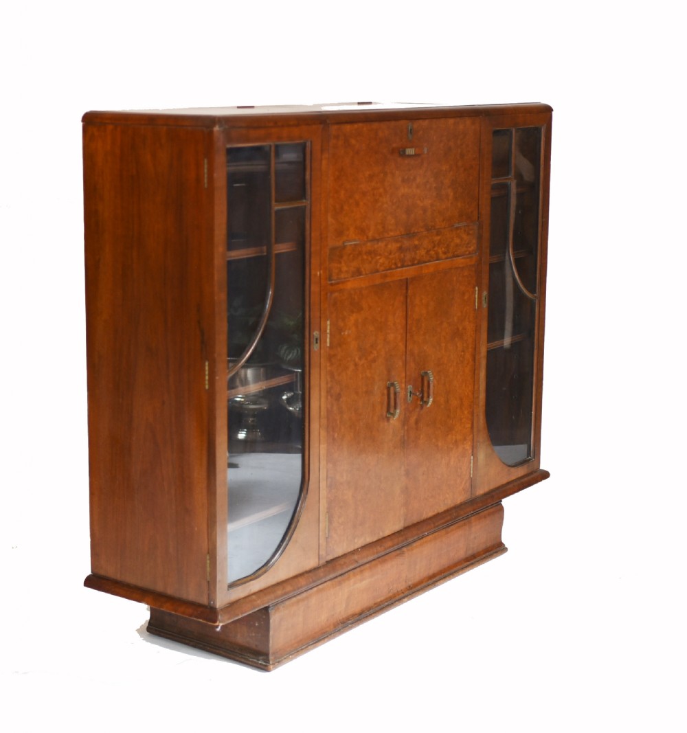 Vintage Art Deco Drinks Cabinet 1930s Furniture