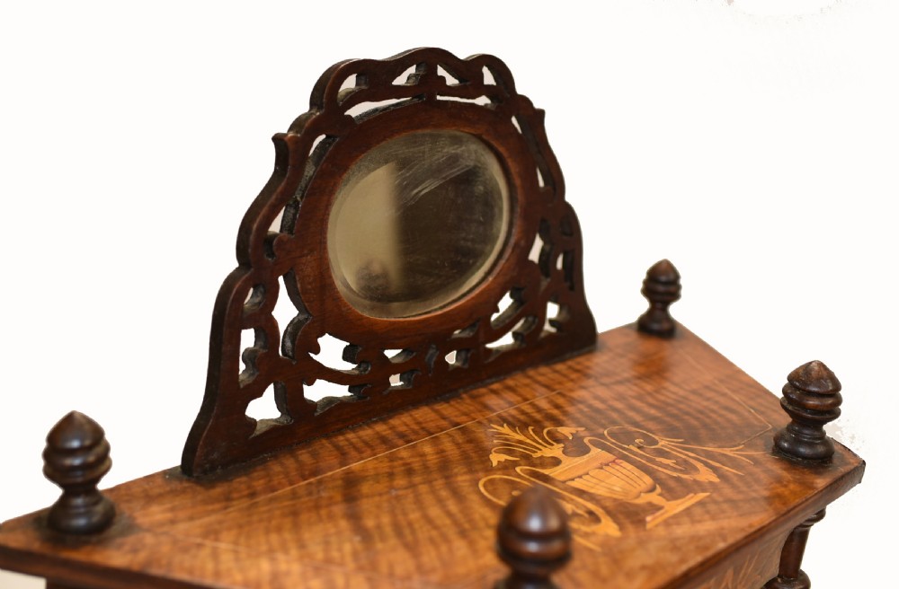 Victorian Whatnot Bookshelf Antique 1860 Furniture View VIII