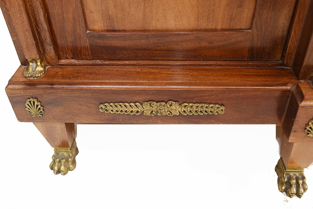 French Antique Bookcase Second Empire Bibliotheque Cabinet View VII