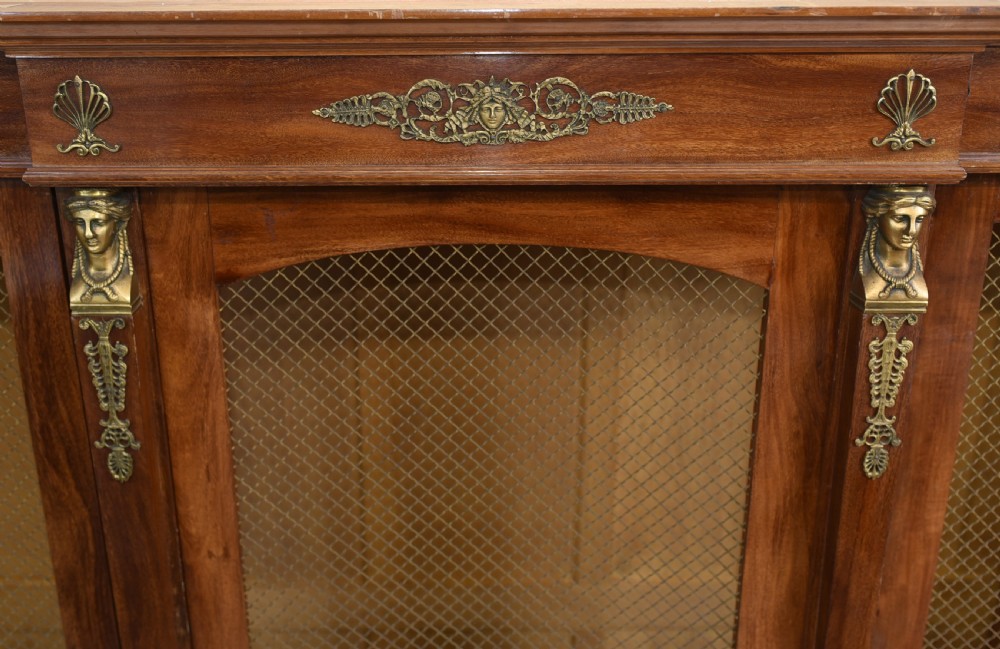 French Antique Bookcase Second Empire Bibliotheque Cabinet View VIII