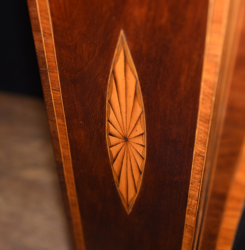 Sheraton Revival Side Cabinet - Antique Mahogany 1910 View V