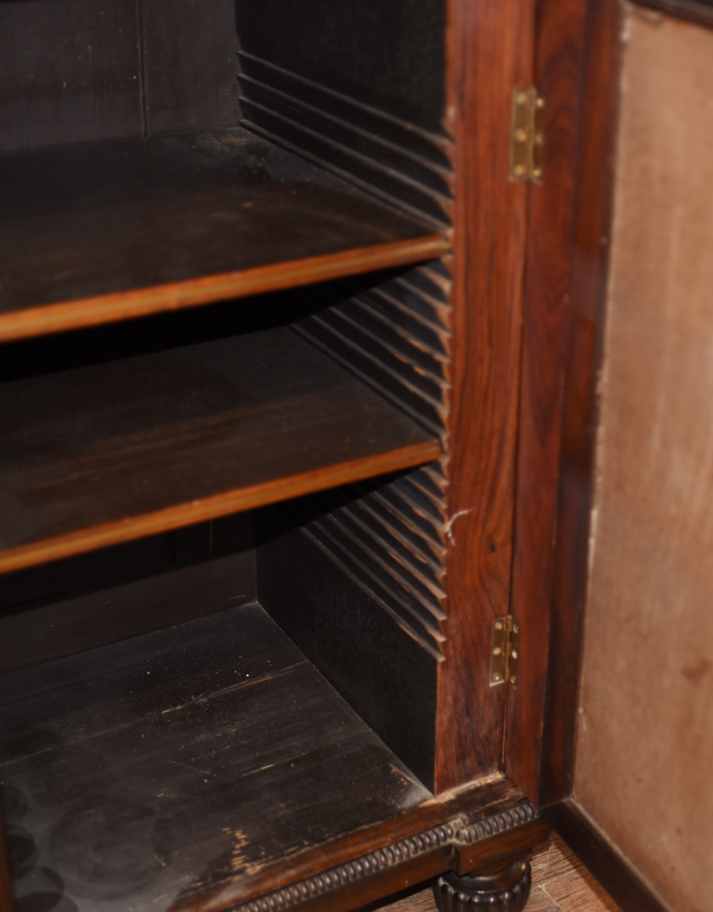 Regency Chiffonier Sideboard in Rosewood Antique Circa 1810 View VI