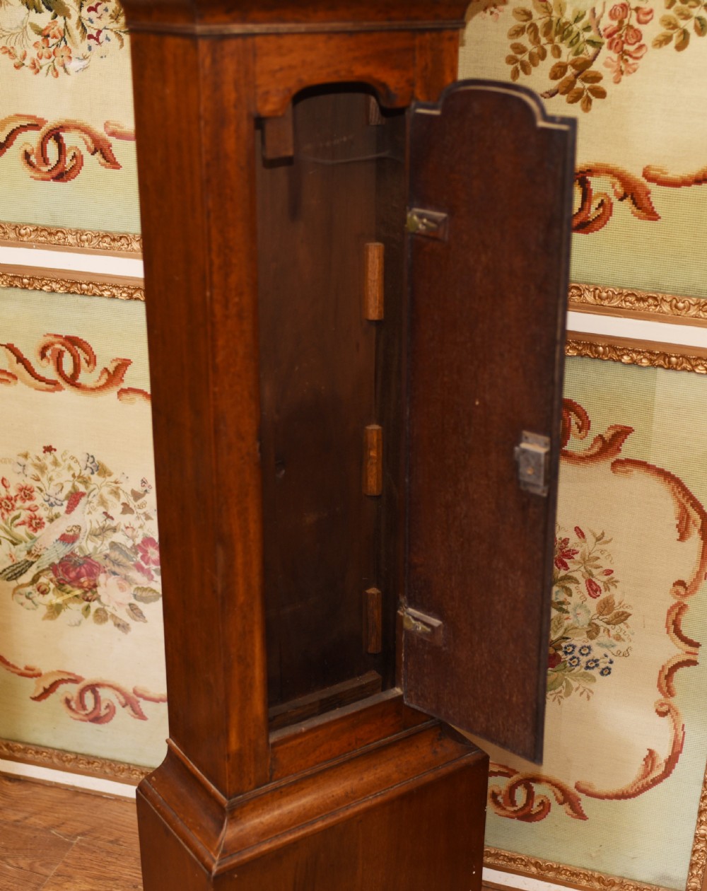 Antique Grandfather Clock 1910 - Edwardian Brass Face View XXIV