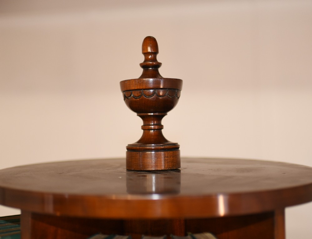 Revolving Regency Bookcase - Mahogany View VIII