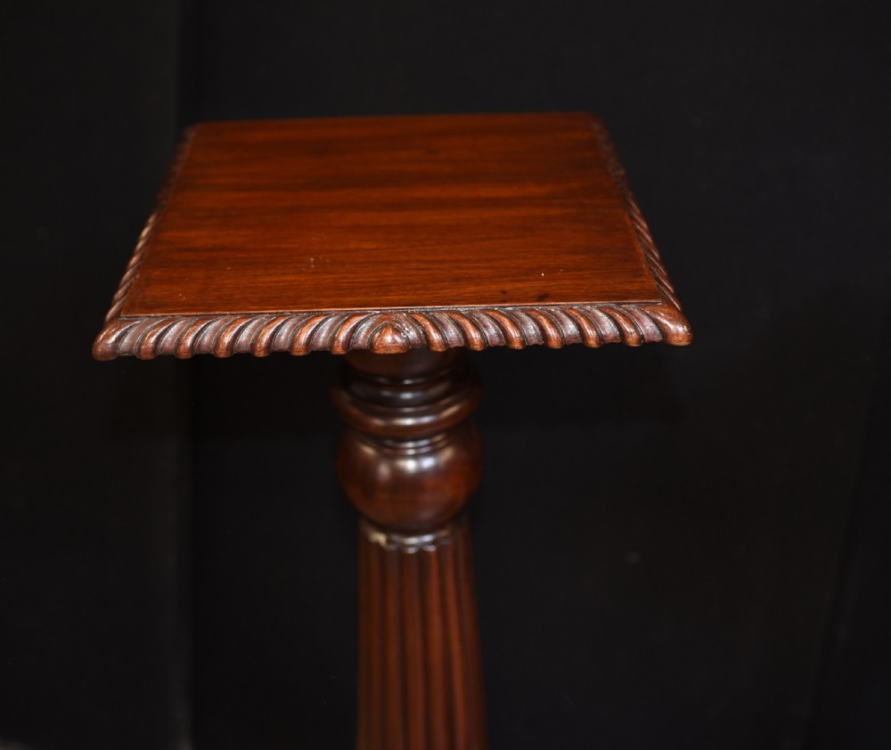 Regency Column Tables - Mahogany Pedestal View III