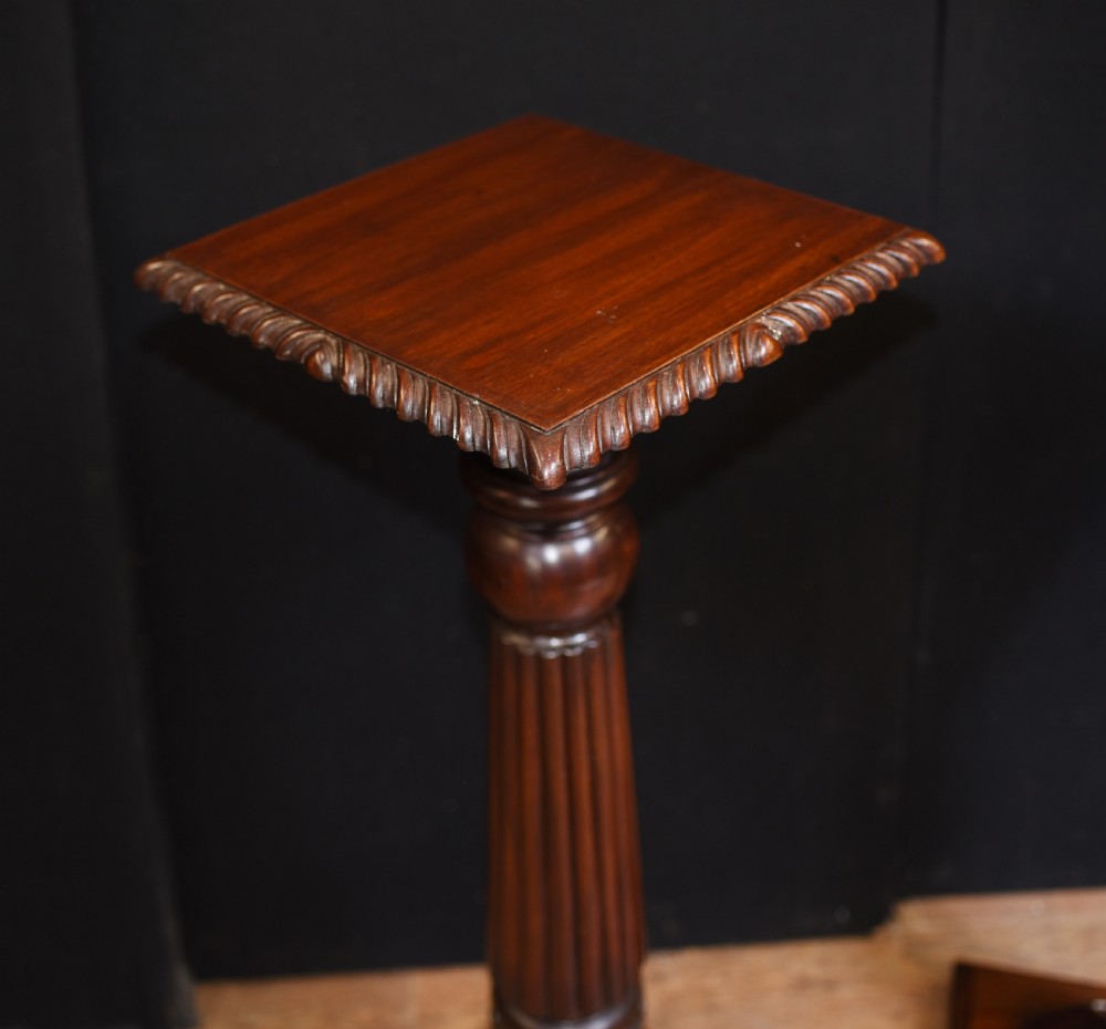 Regency Column Tables - Mahogany Pedestal View V
