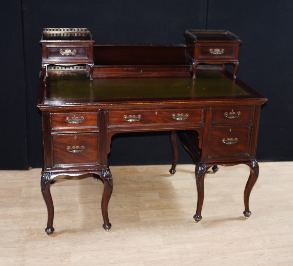 French Ladies Desk Mahogany Bureau du Dame Empire View III