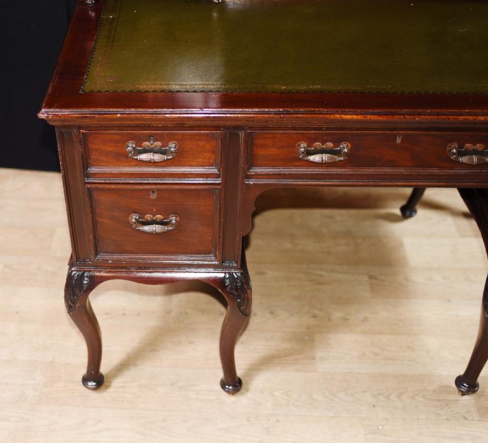 French Ladies Desk Mahogany Bureau du Dame Empire View V