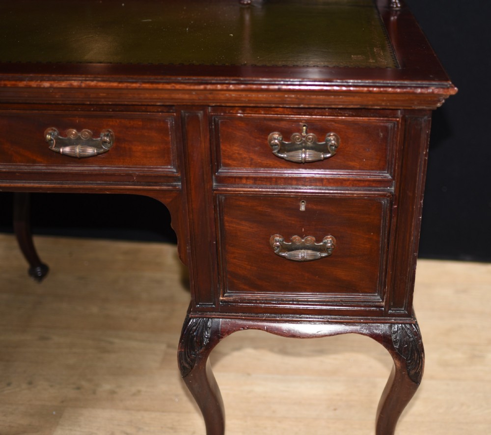 French Ladies Desk Mahogany Bureau du Dame Empire View VI