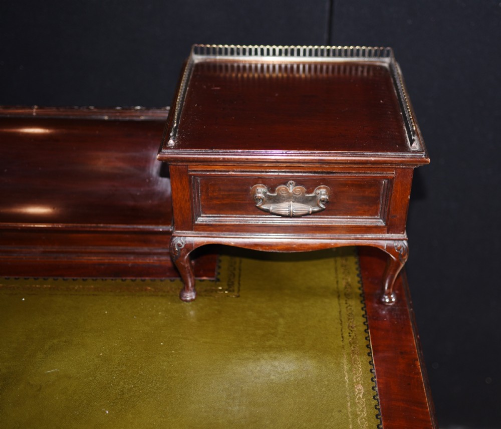 French Ladies Desk Mahogany Bureau du Dame Empire View VII