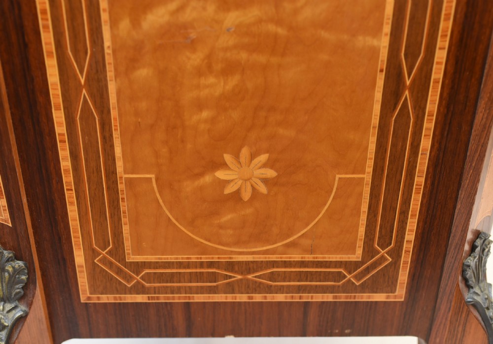 Scandanavian Commode Marquetry Chest of Drawers 1920 View XIII