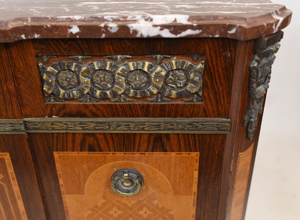 Neo Classical Swedish Commode Marquetry Chest of Drawers Scandanavian View VI