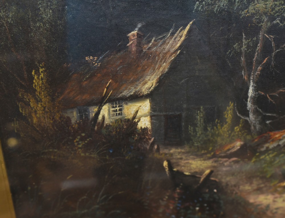 American Landscape Oil Painting by Earnest T Fredericks Yosemite View IV