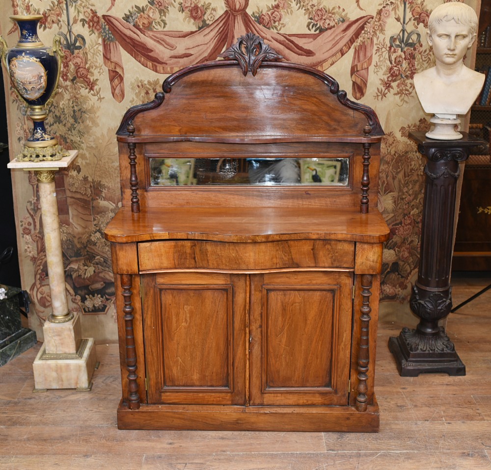 Victorian Chiffonier Sideboard Antique Mahogany 1860