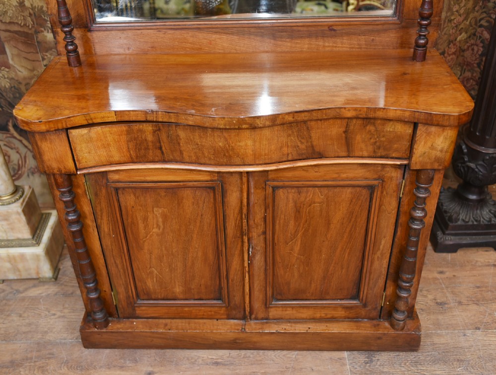 Victorian Chiffonier Sideboard Antique Mahogany 1860 View II