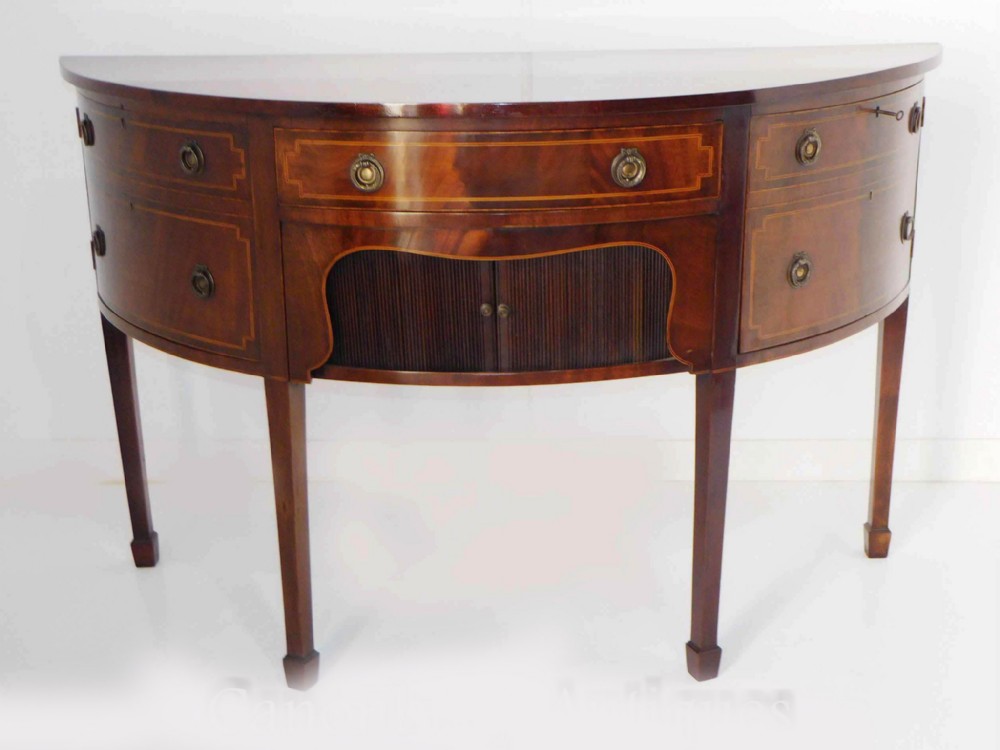 Edwardian Mahogany Sideboard - Antique Server Buffet