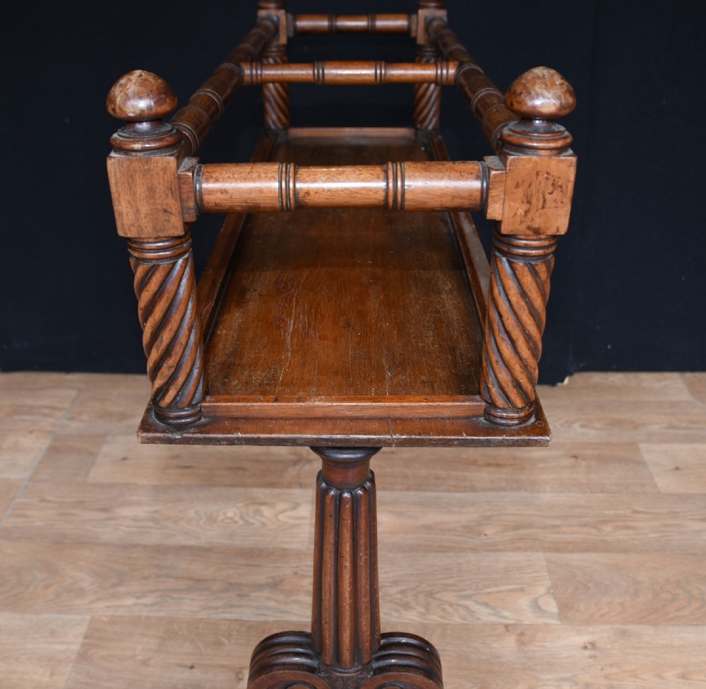 Antique Mahogany Gillows Wine Rack View VII