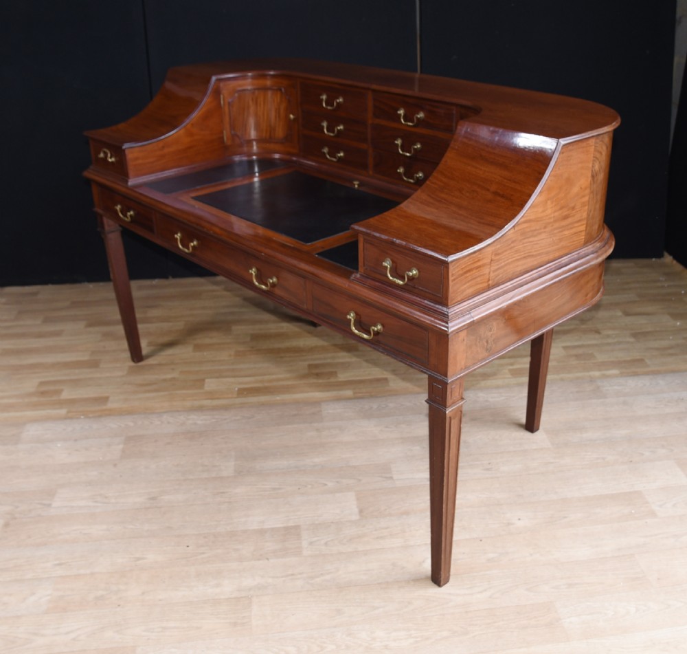 Regency Carlton House Desk Mahogany View VI
