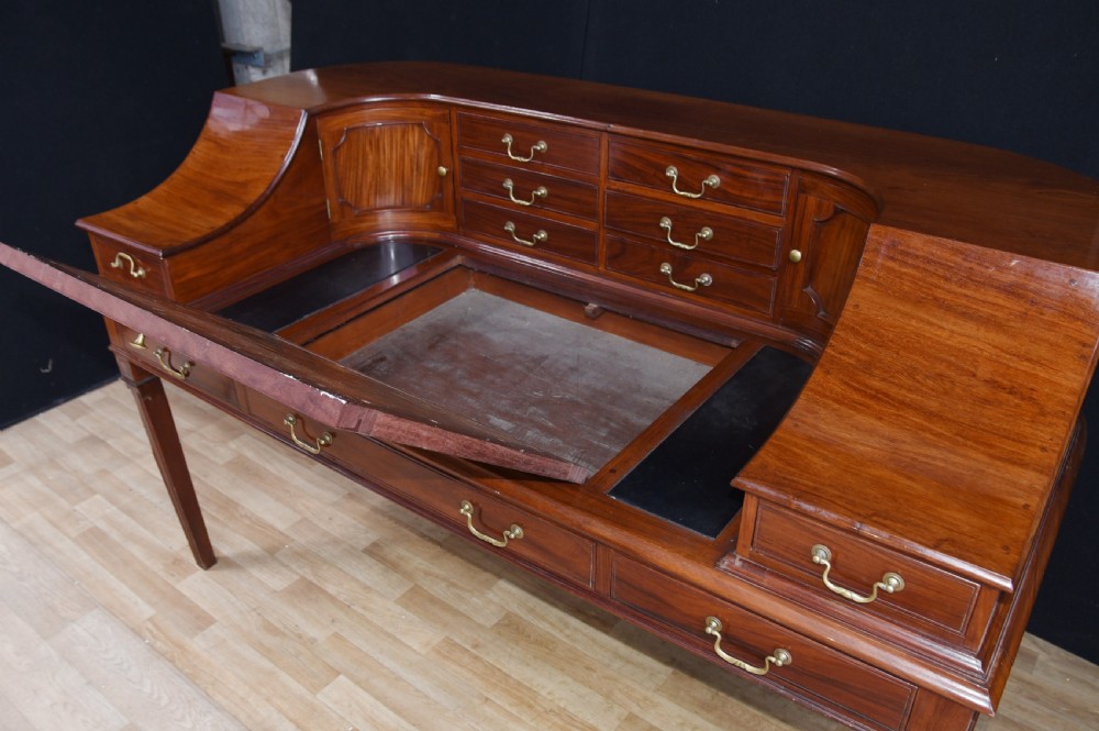 Regency Carlton House Desk Mahogany View VII