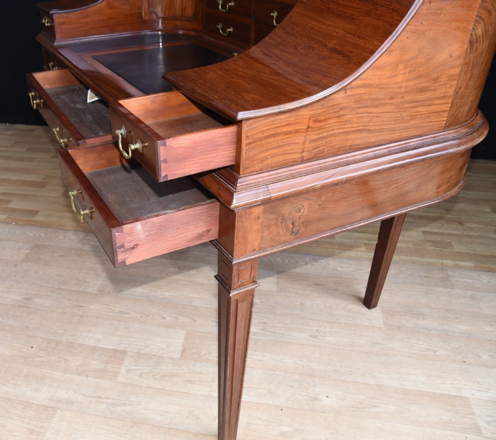 Regency Carlton House Desk Mahogany View VIII