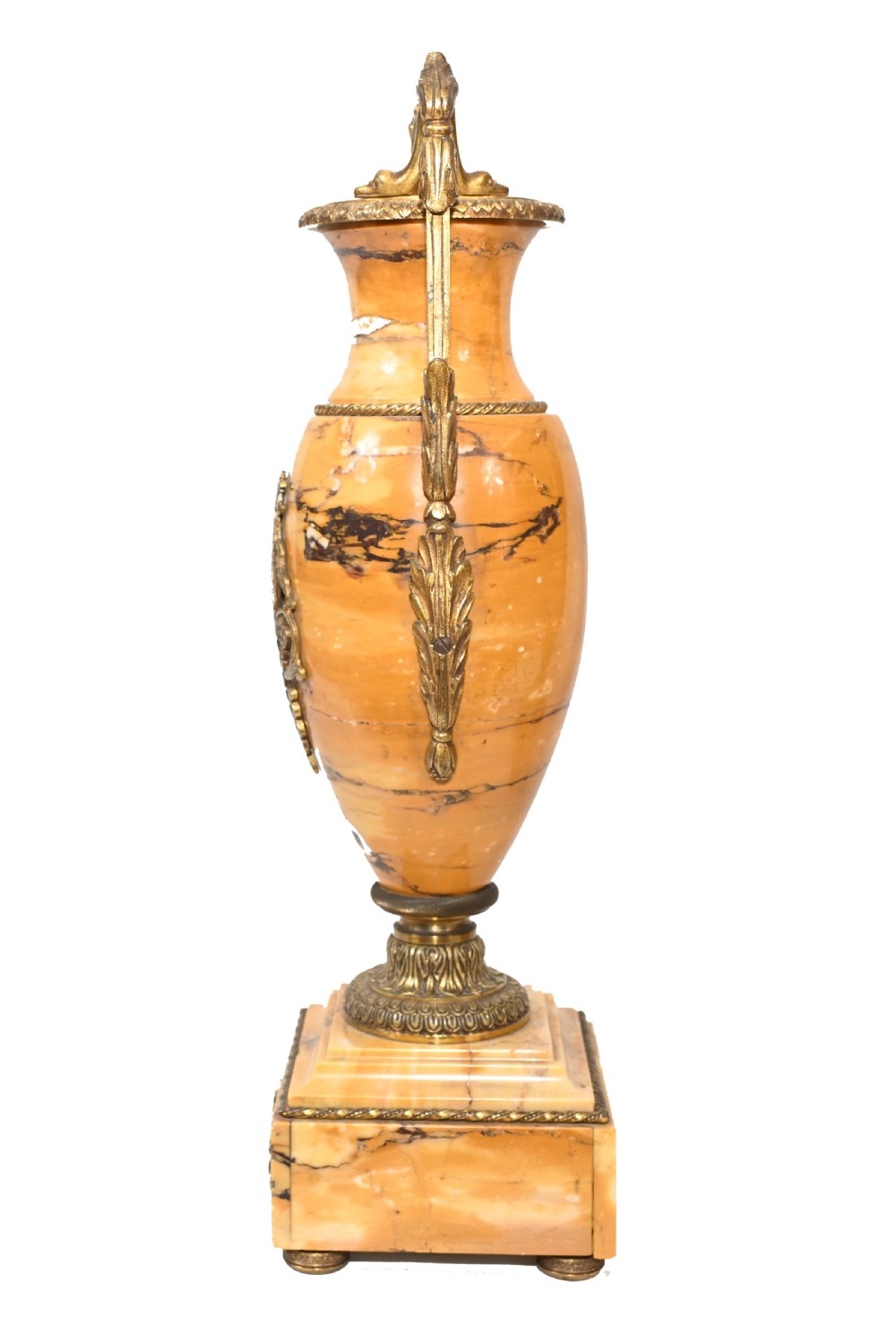 French Marble Urns Amphora Form Empire Cassolette 1880 View VI