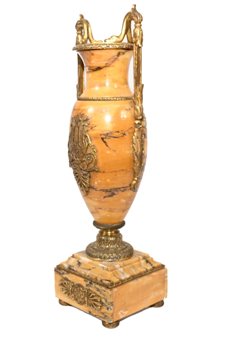 French Marble Urns Amphora Form Empire Cassolette 1880 View VII