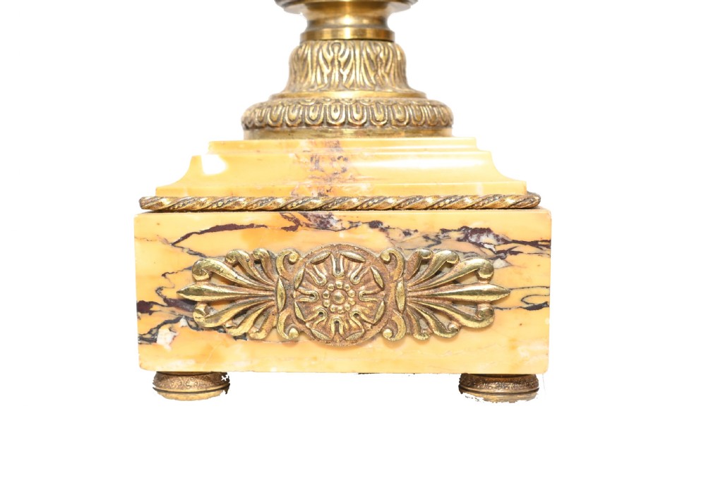 French Marble Urns Amphora Form Empire Cassolette 1880 View X