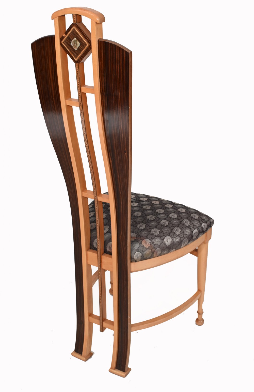 Art Deco Desk and Chair Set Roll Top Bureau 1920s Vintage View XIII