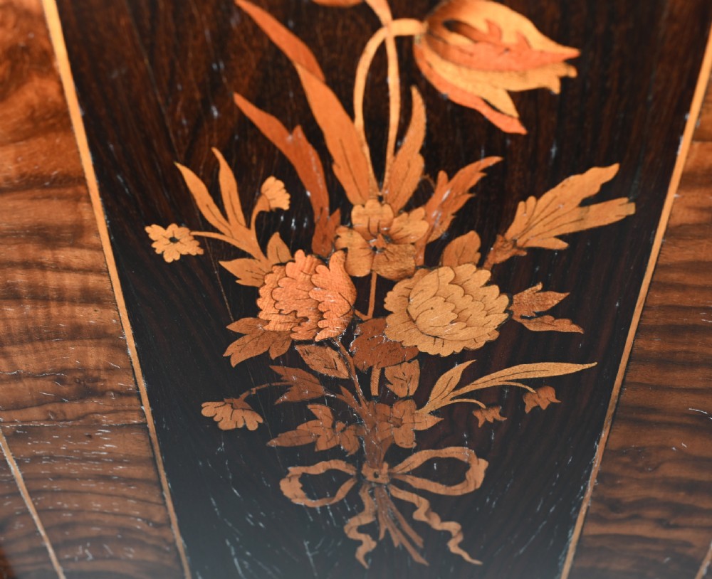 Victorian Credenza Walnut Sideboard Cabinet 1880 View VIII