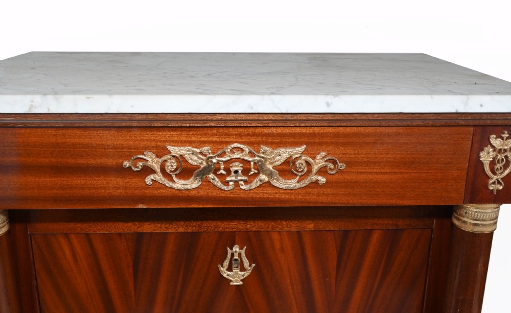 French Empire Cocktail Cabinet Drinks Chest 1920 View IV