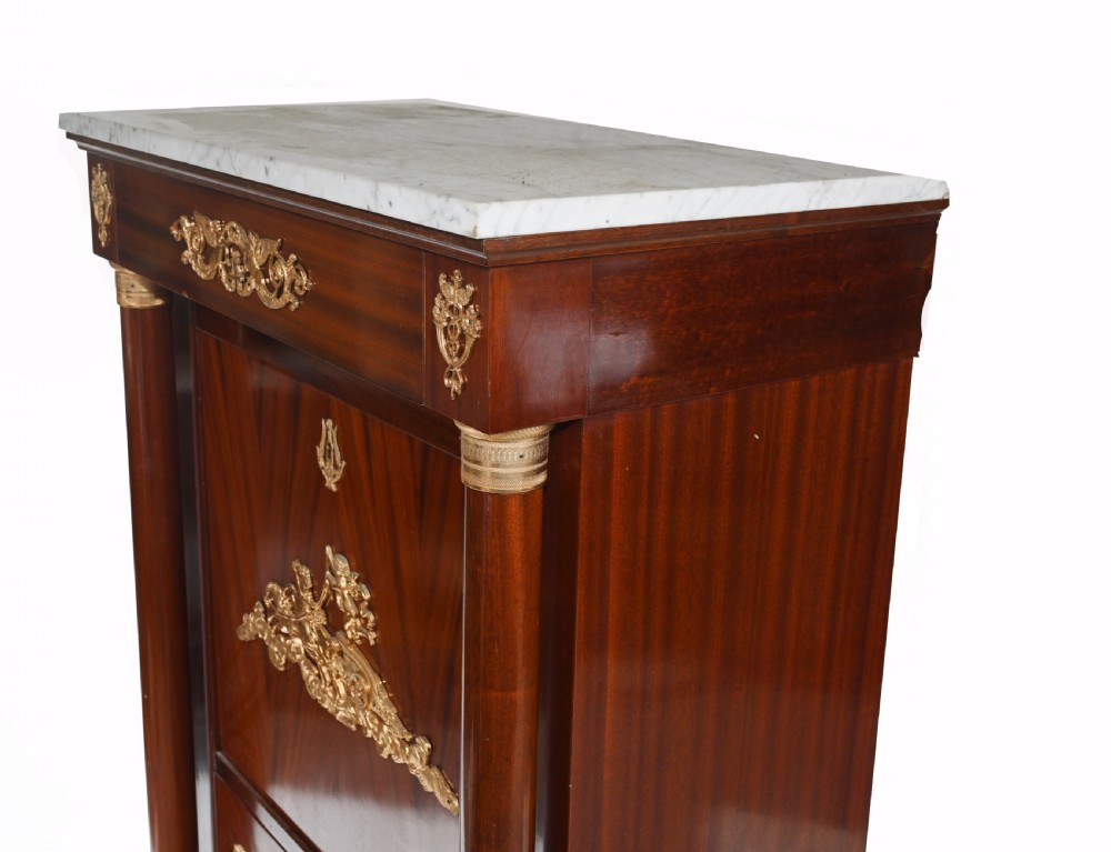 French Empire Cocktail Cabinet Drinks Chest 1920 View VIII