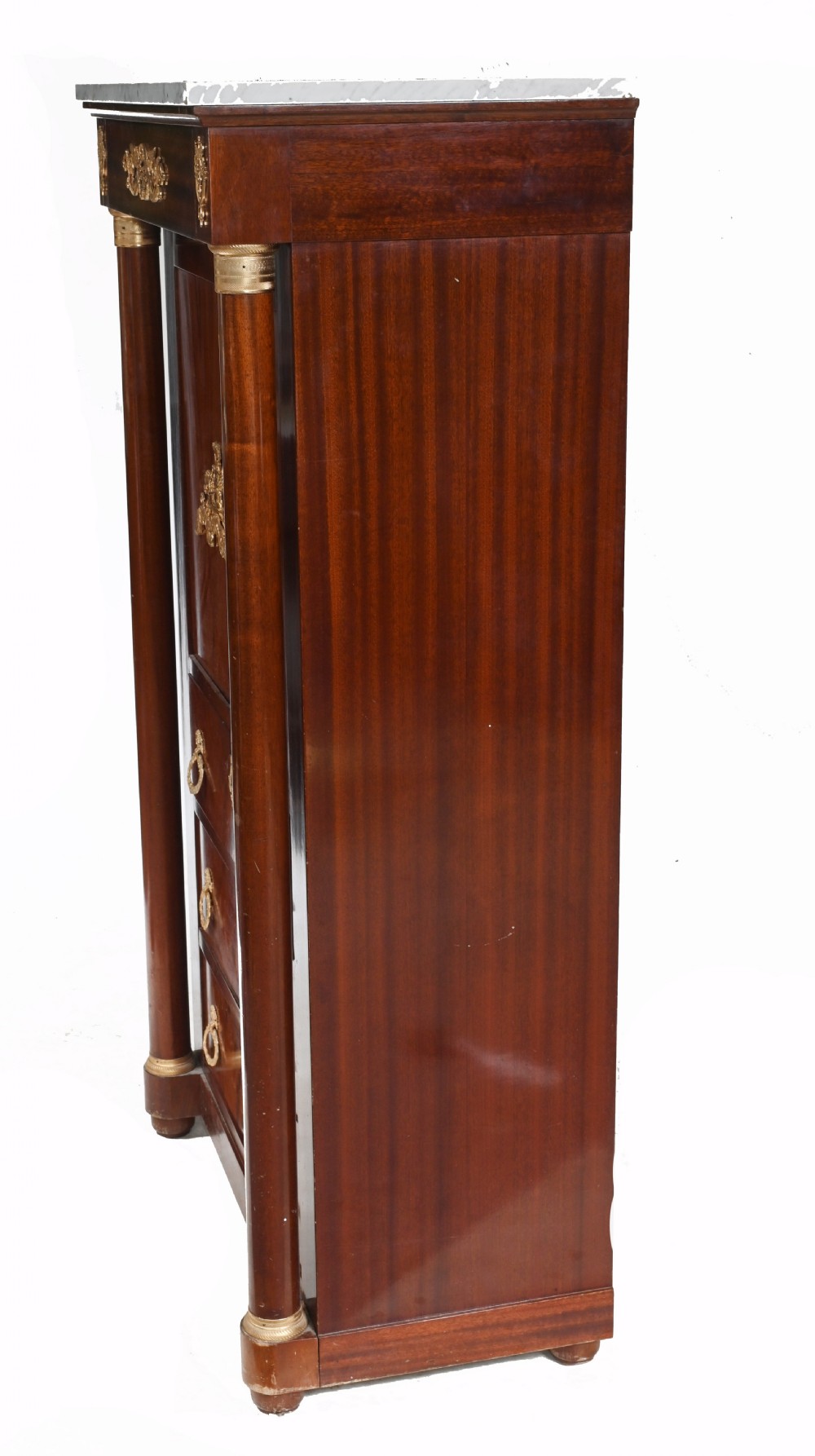 French Empire Cocktail Cabinet Drinks Chest 1920 View IX