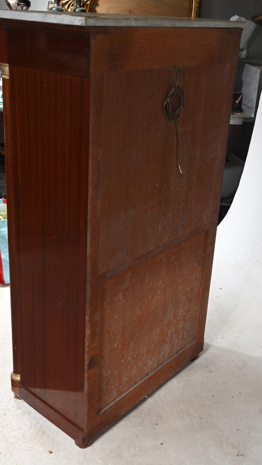 French Empire Cocktail Cabinet Drinks Chest 1920 View X