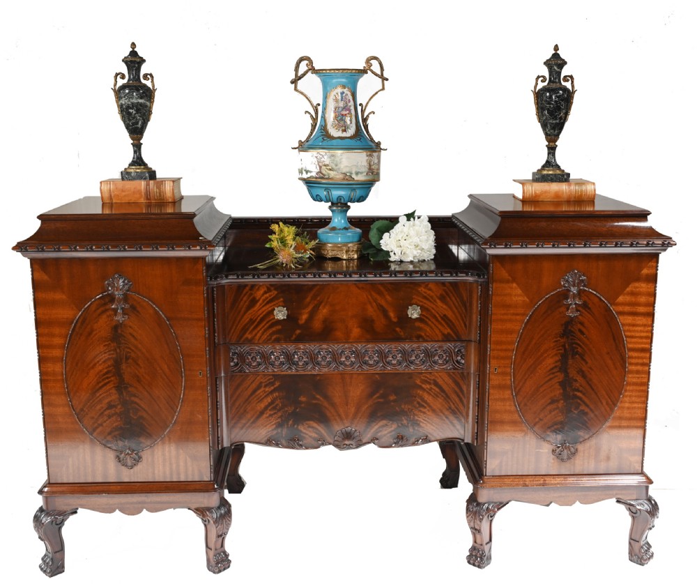 Gillows Sideboard Server Mahogany 1880 Buffet View VIII