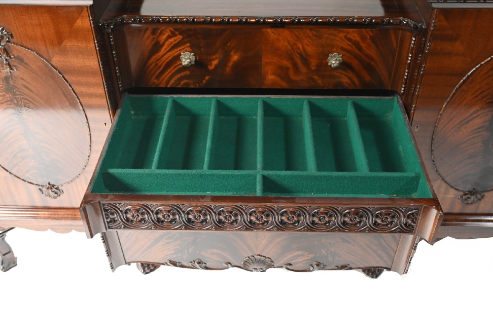 Gillows Sideboard Server Mahogany 1880 Buffet View V