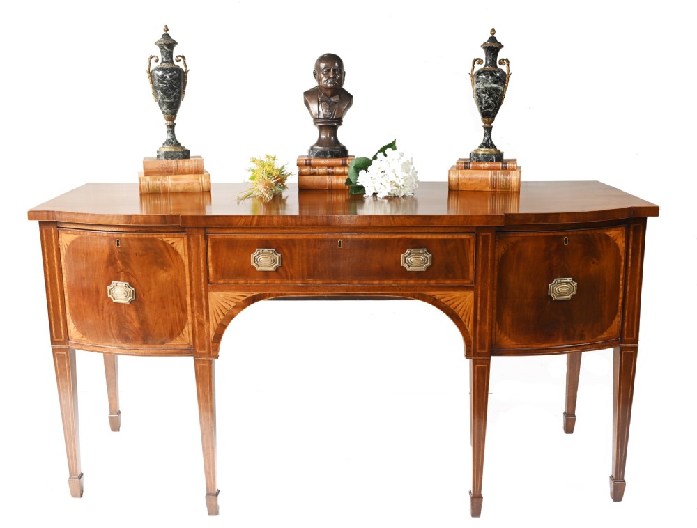 Antique Georgian Sideboard Mahogany Server 1800 View II