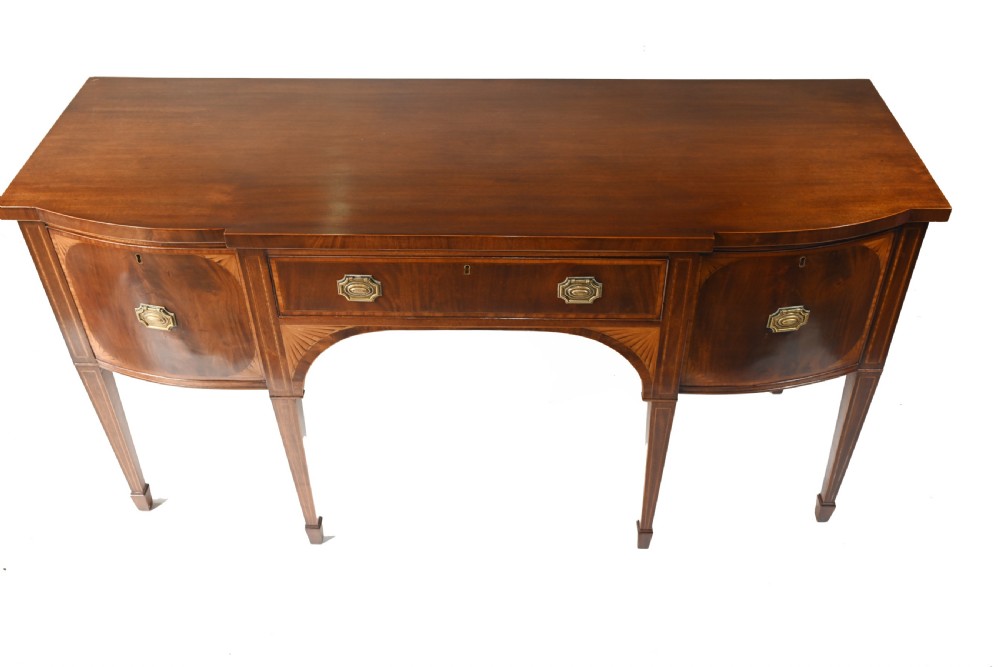 Antique Georgian Sideboard Mahogany Server 1800 View III